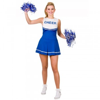 Blue Cheerleader ADULT HIRE